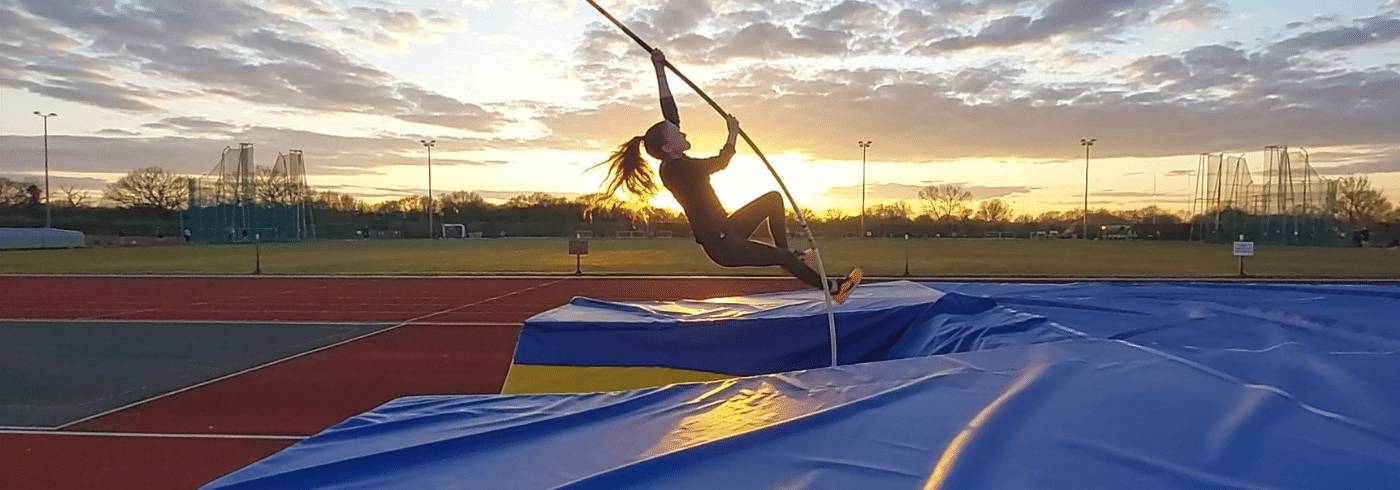 The pole vault isn't for everyone, but it's a one-of-kind rush