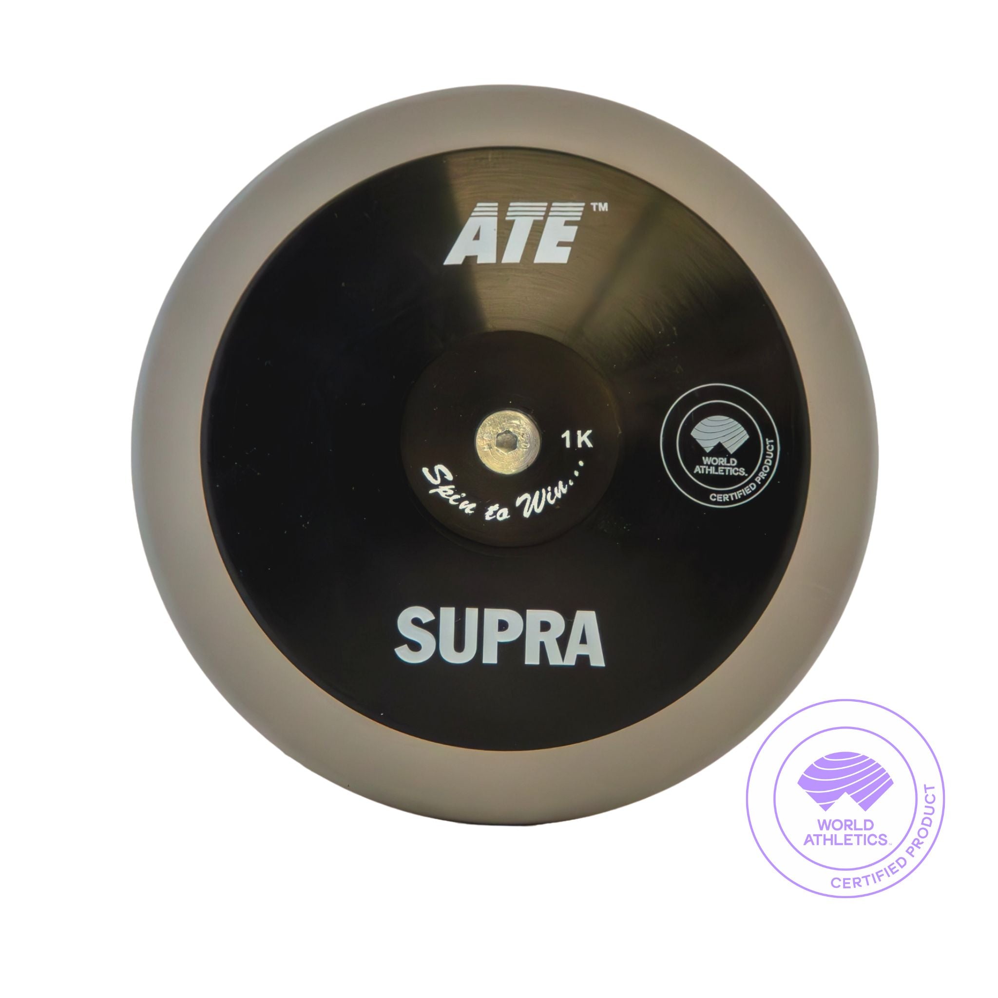 ATE supra blacvk & steel discus|steel rim|black plate