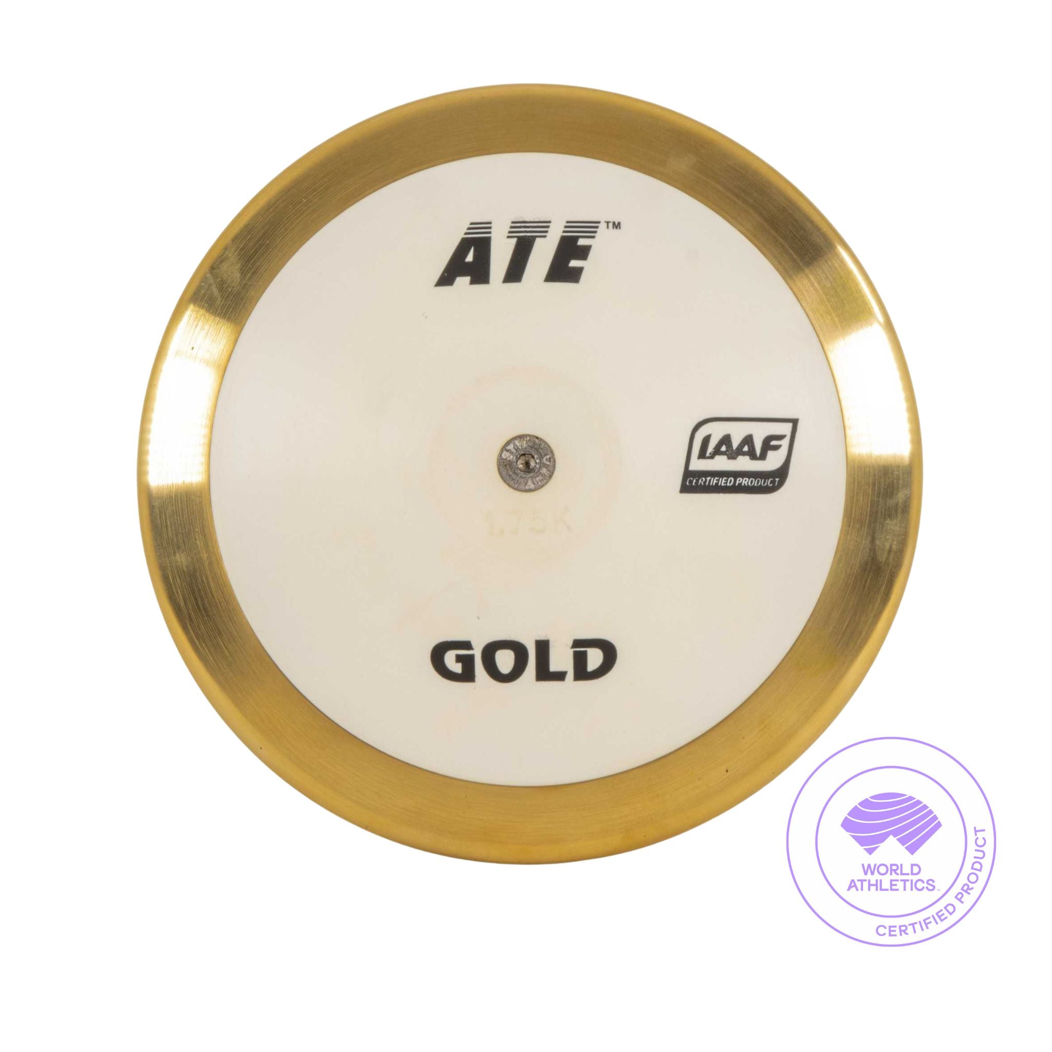 ATE Gold discus|brass rim|gold rim