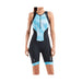 tri suit 2xu aqua and black tri suit no sleeve