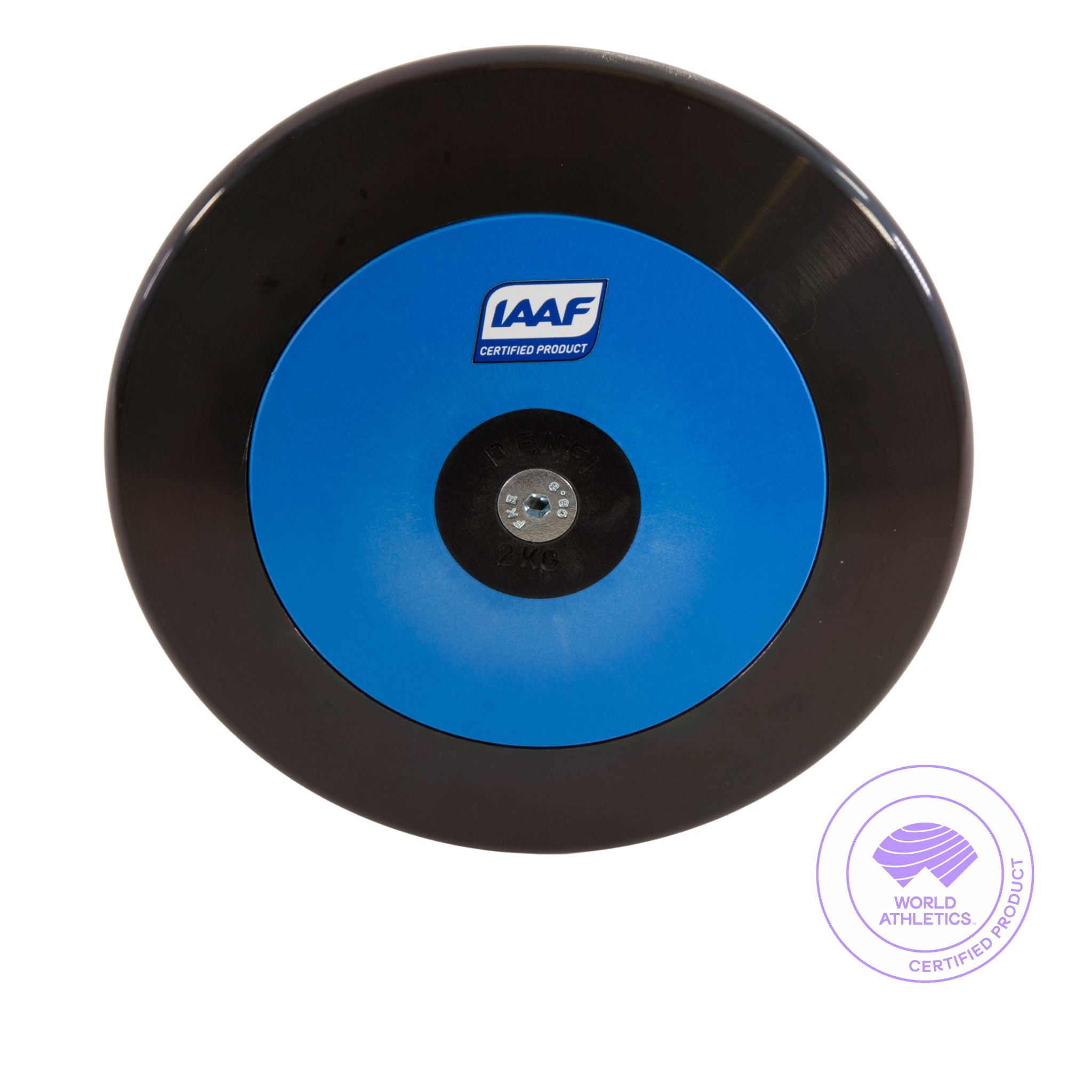 Denfi space traveller discus|black rim|blue plates