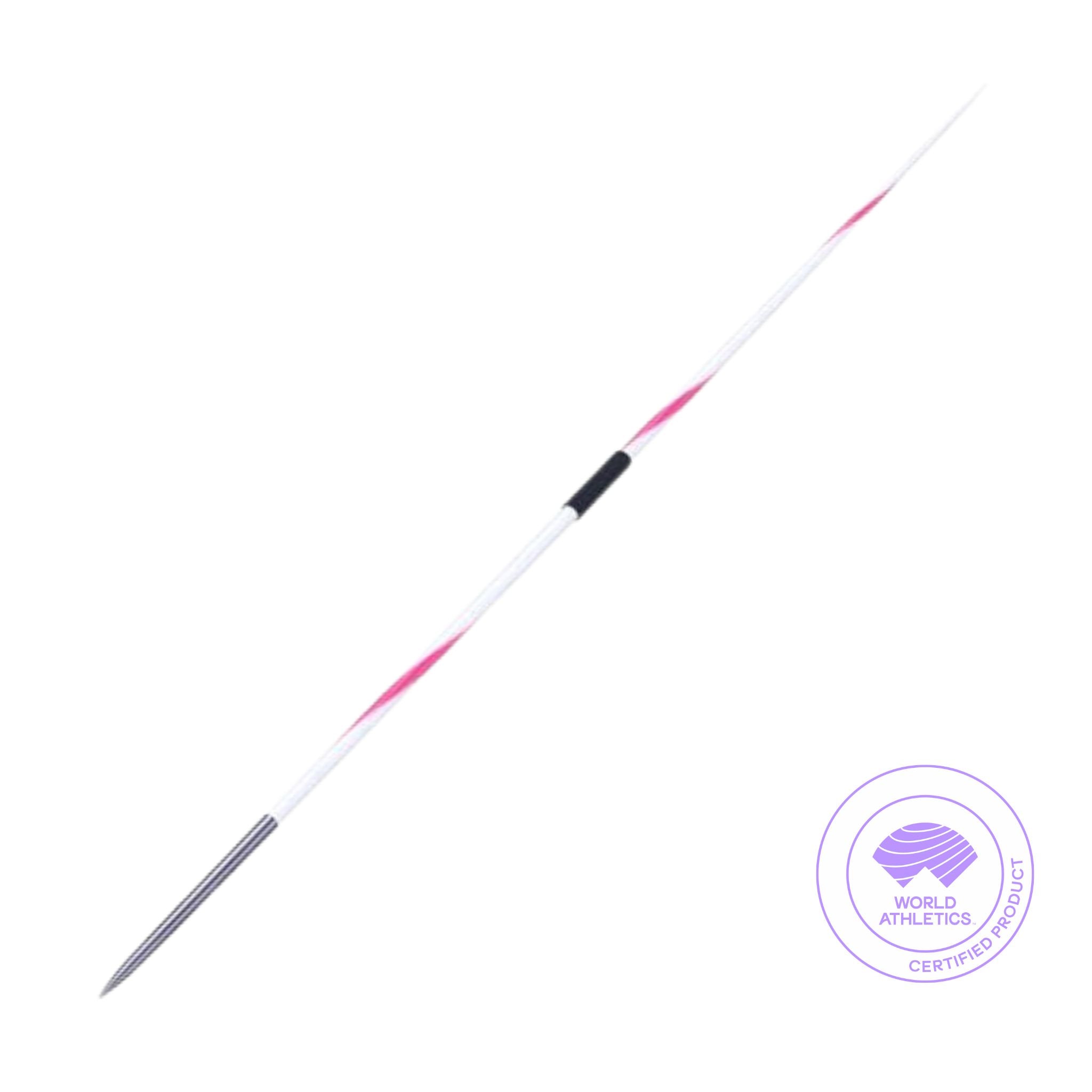 Nordic 500g Diana Javelin|Pink & White spiral