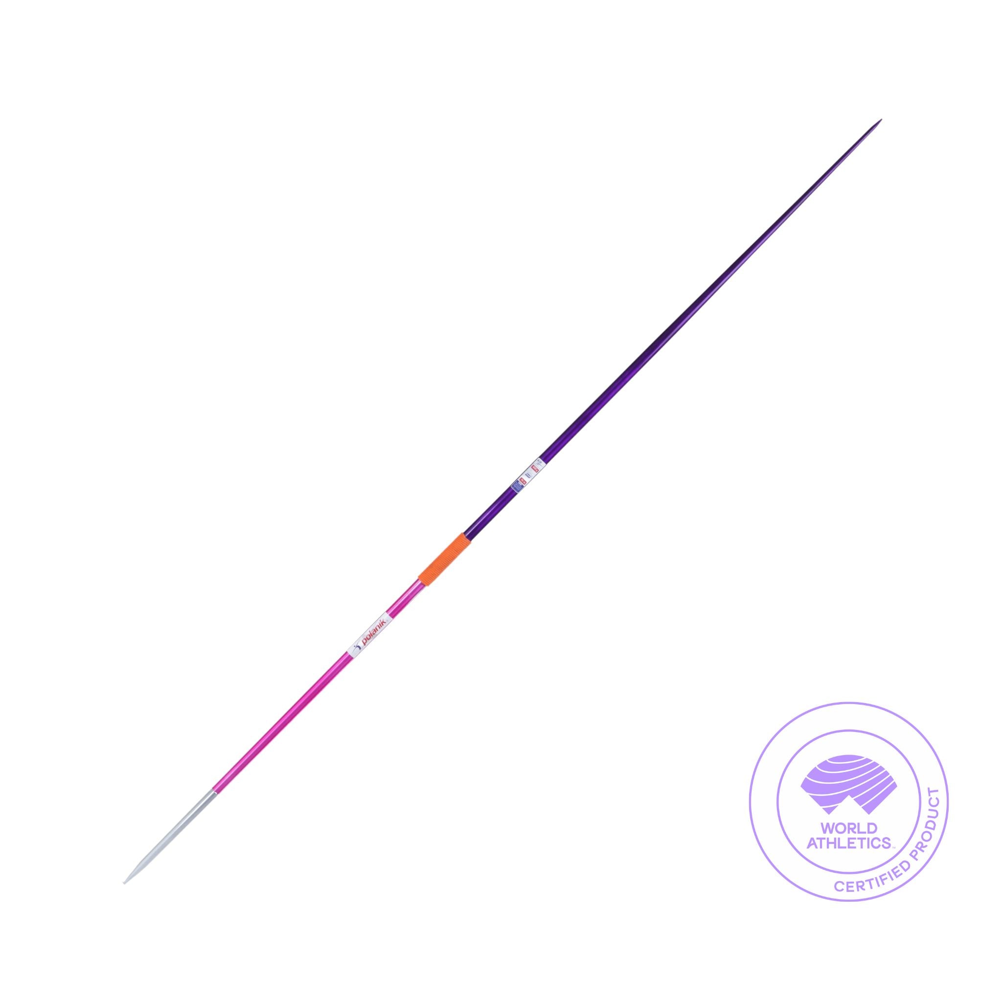 Polnik Airflyer javelin pink|purple|orange grip