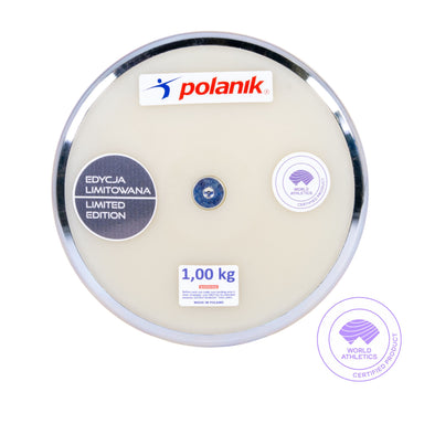 Polanik limited edition white plated discus