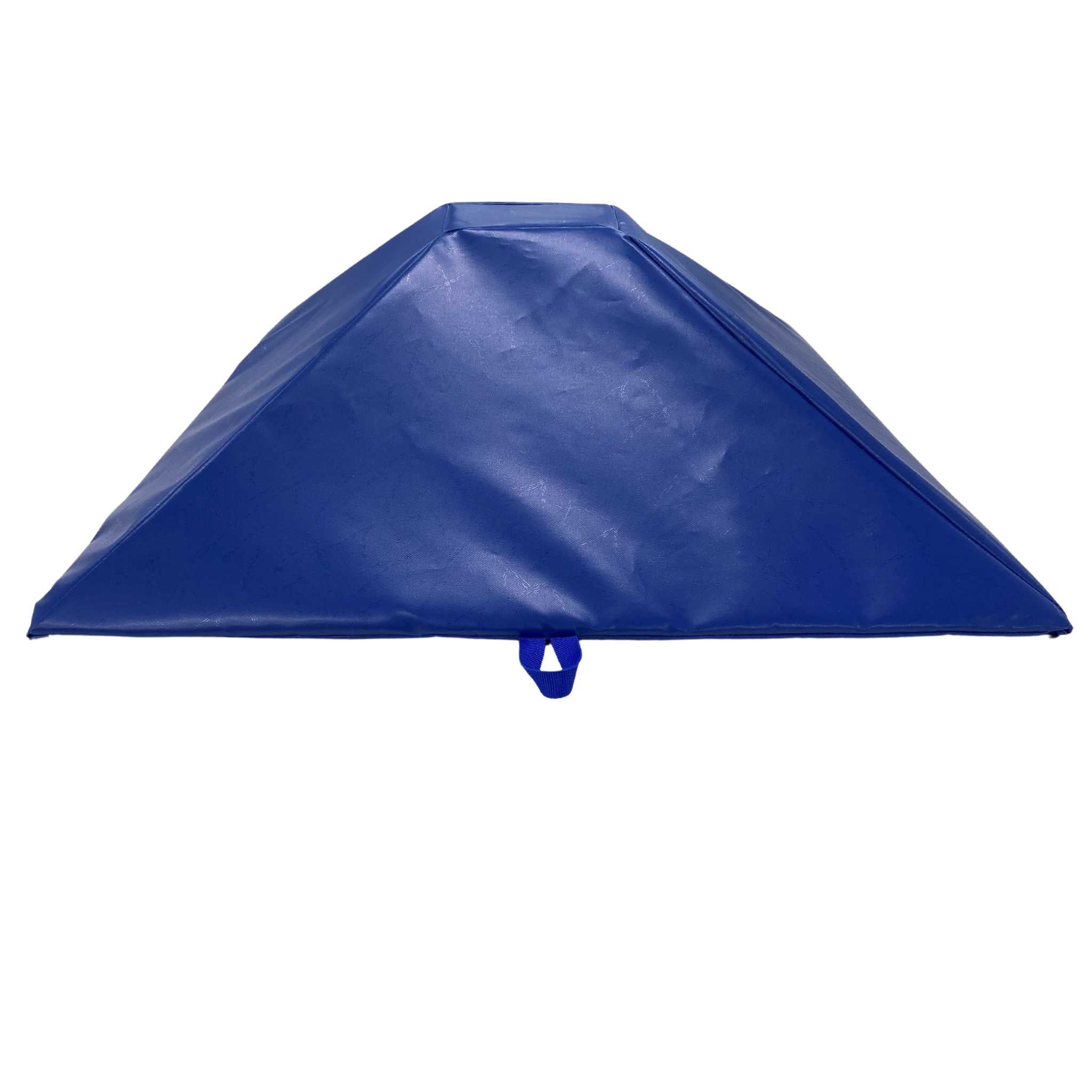 Drainage Dome for landing areas | Foam Dome with blue PVC cover | Pole Vault or High Jump