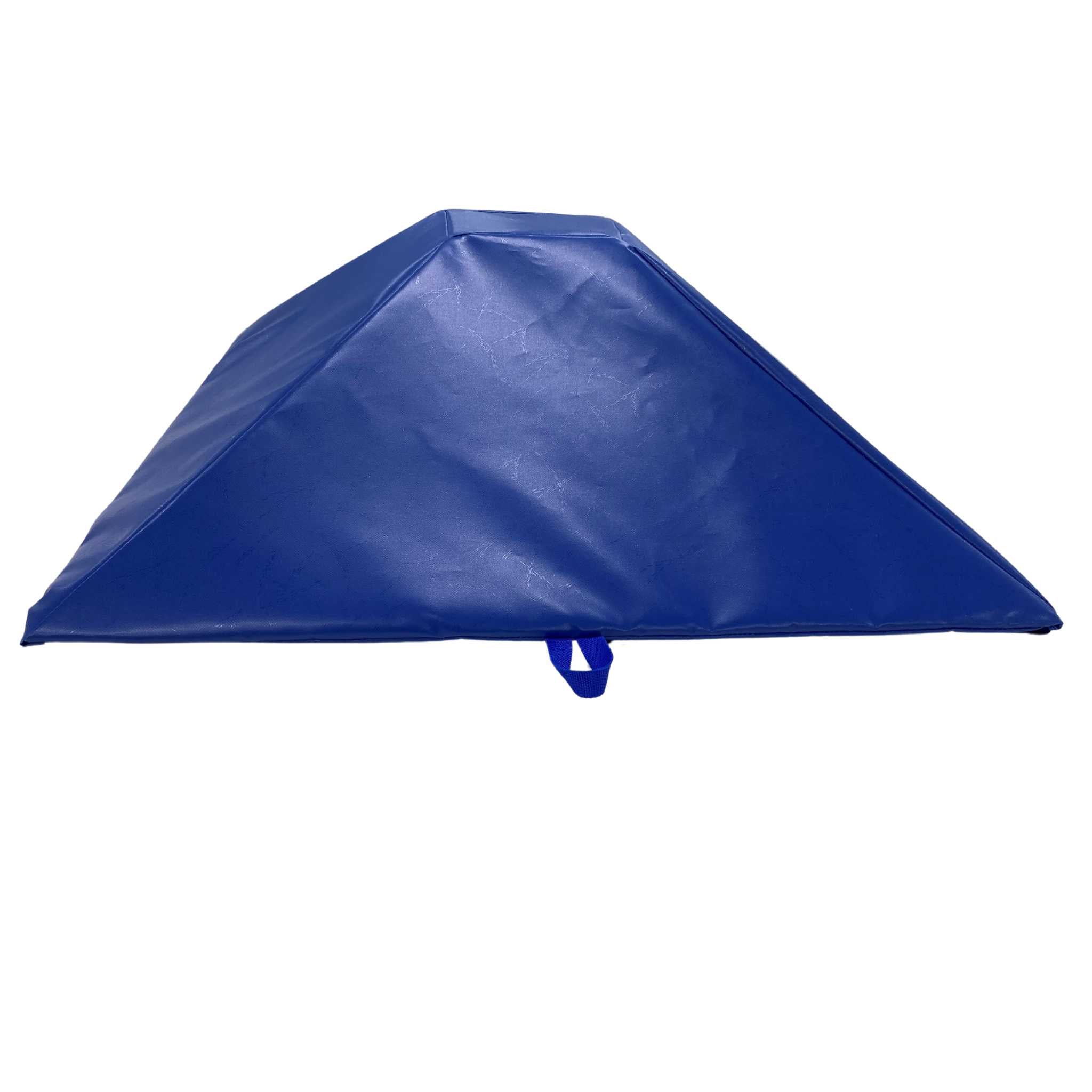 Drainage Dome for landing areas | Foam Dome with blue PVC cover | Pole Vault or High Jump